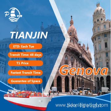 Sea Freight From Tianjin To Genova